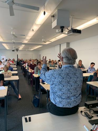 Gunther Schmidt hat grosses Plenum