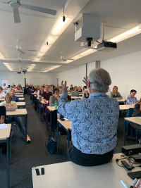 Gunther Schmidt hat grosses Plenum