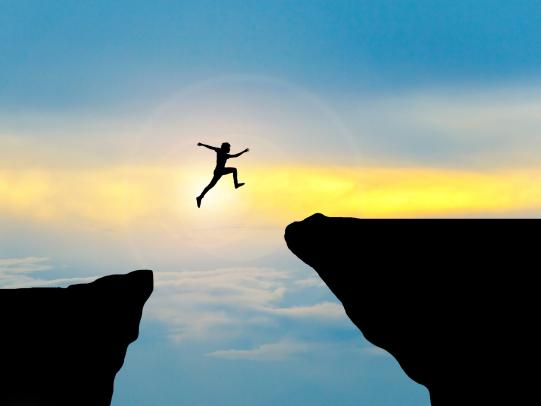 Manchmal braucht es Mut